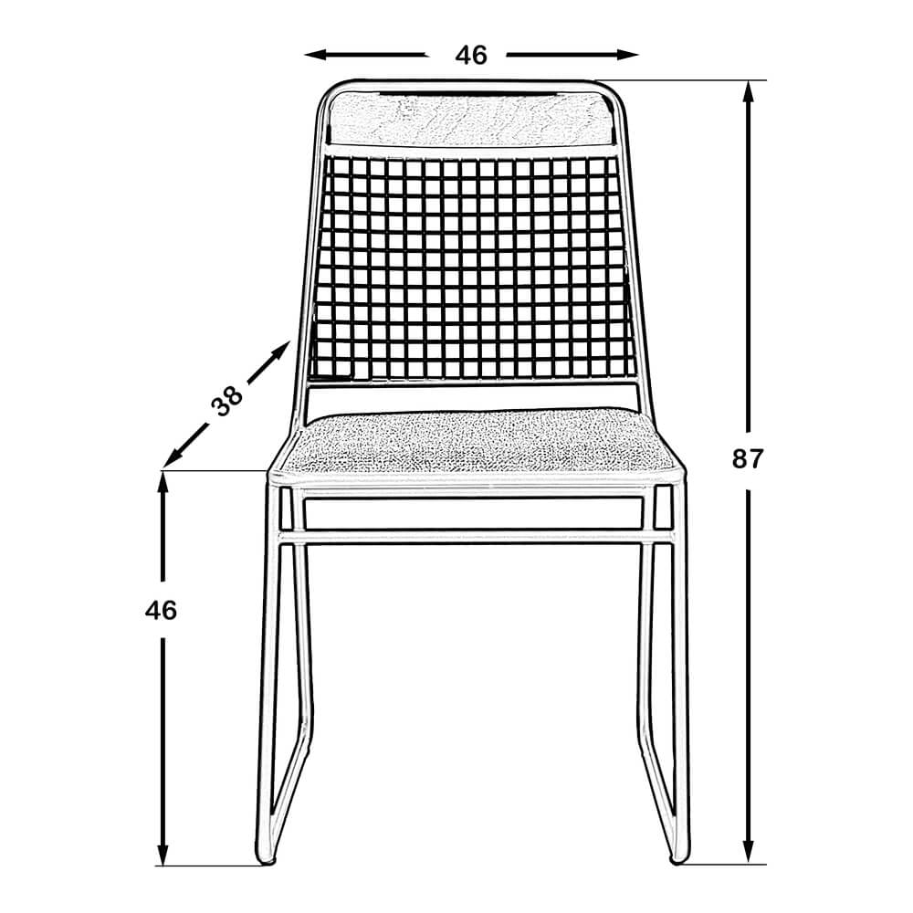 Blake Industrial Chair