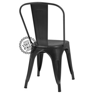 Tolix Metal Chair (Black)