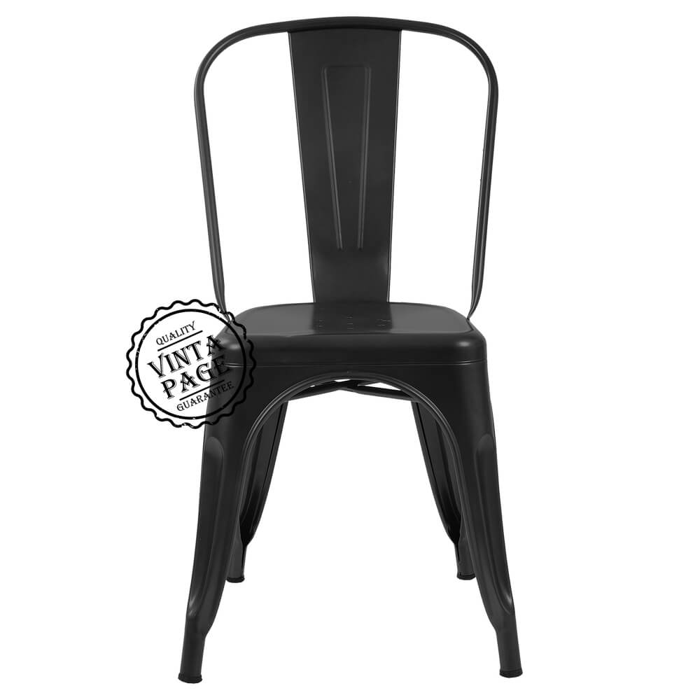Tolix Metal Chair (Black)