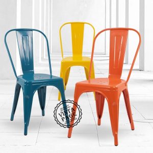 Tolix Chair (Blue)