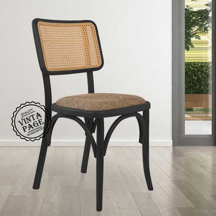 Scala Rattan Chair (Black)