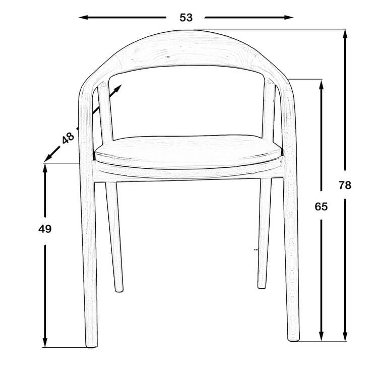 Yucon Chair (Walnut)