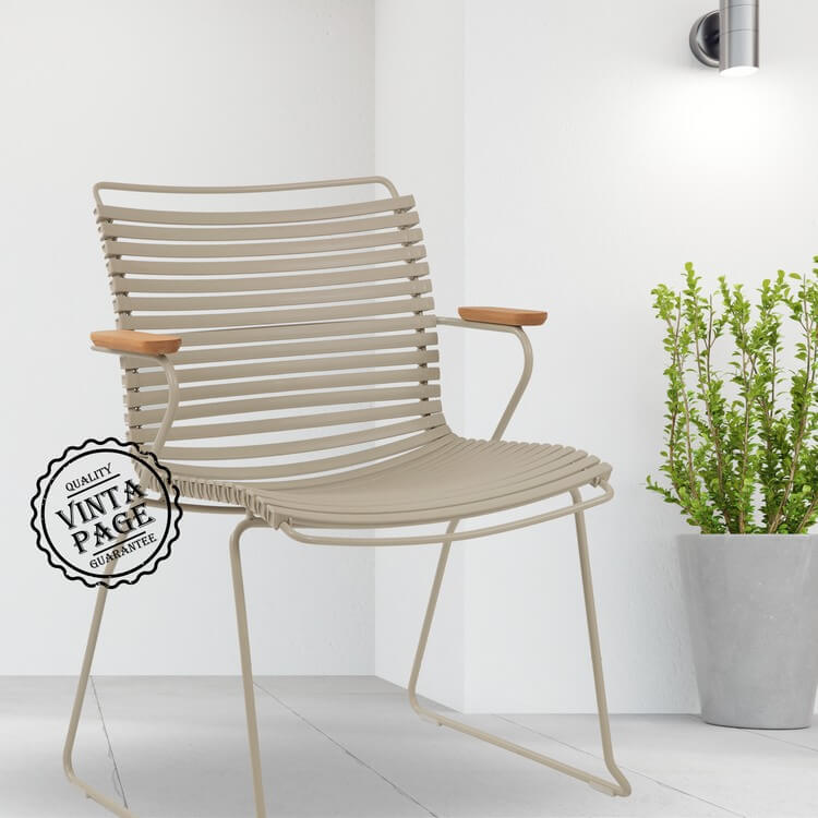 Scandinavian Garden Chair Beige