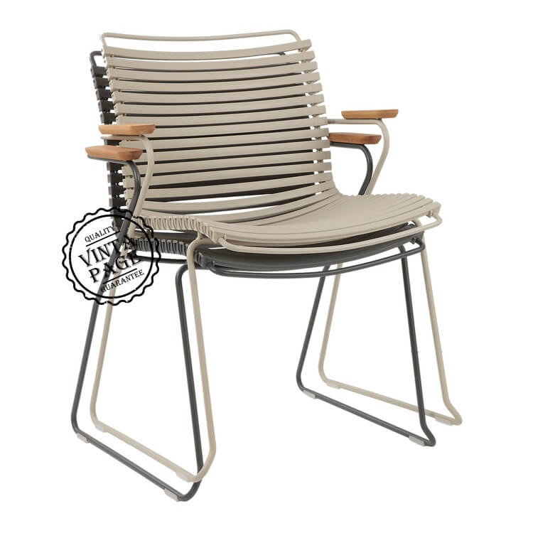 Scandinavian Garden Chair Beige