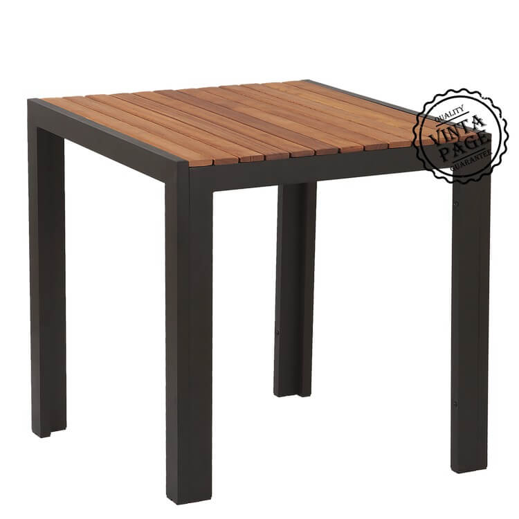 Kalos Arm Garden Table Set (Square)