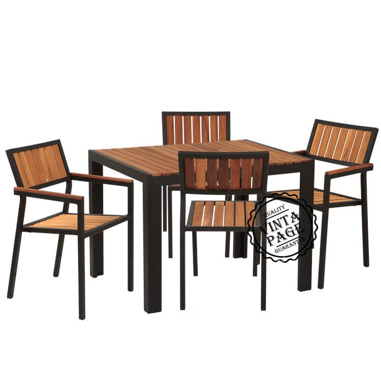 Kalos Garden Table Set Rectangular