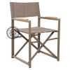 Lucas Director Garden Chair Cappuccino