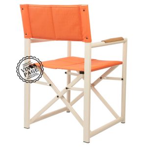 Lucas Director Garden Chair Orange