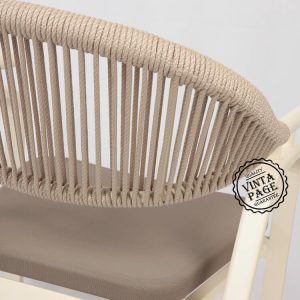 Pagos Garden Chair Cream