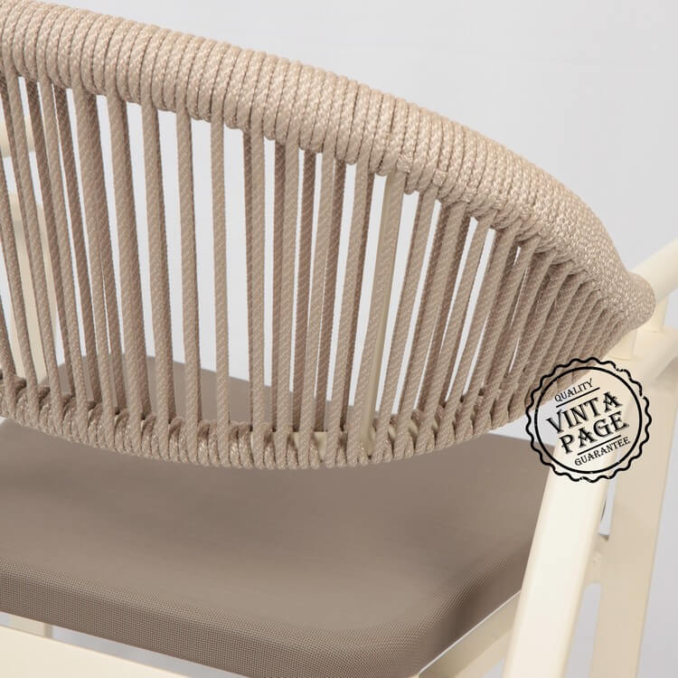 Pagos Garden Chair Cream