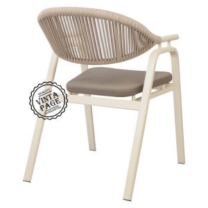 Pagos Garden Chair Cream