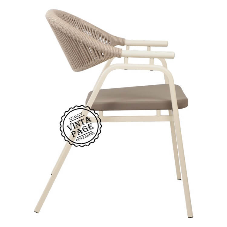Pagos Garden Chair Cream
