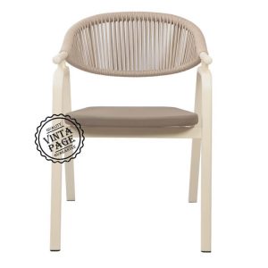 Pagos Garden Chair Cream