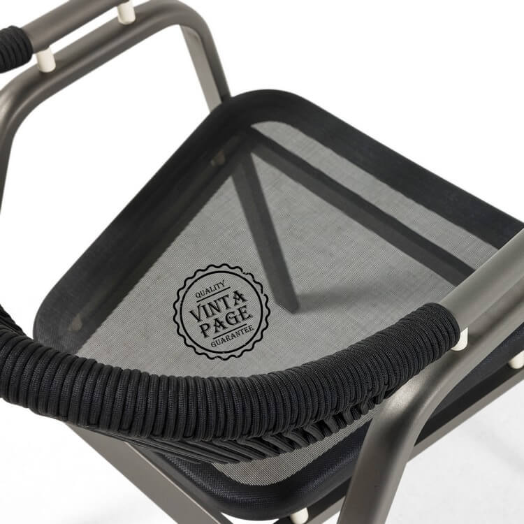 Pagos Garden Chair Black