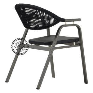 Pagos Garden Chair Black