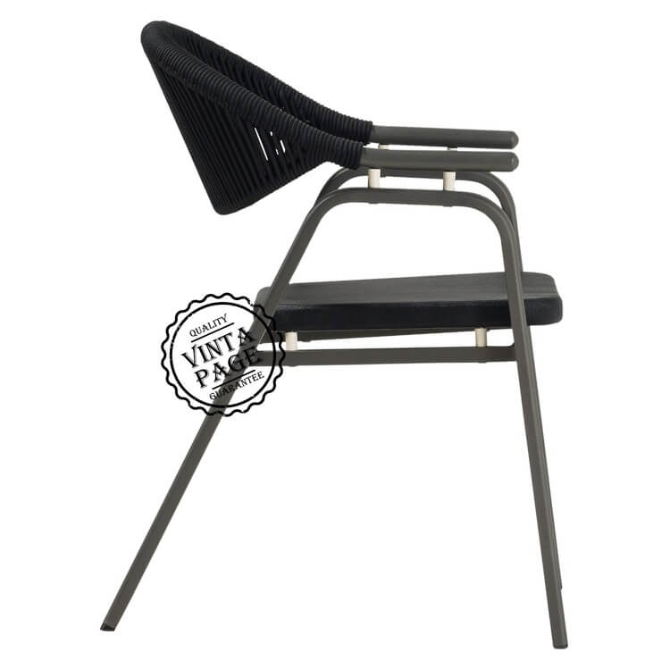 Pagos Garden Chair Black