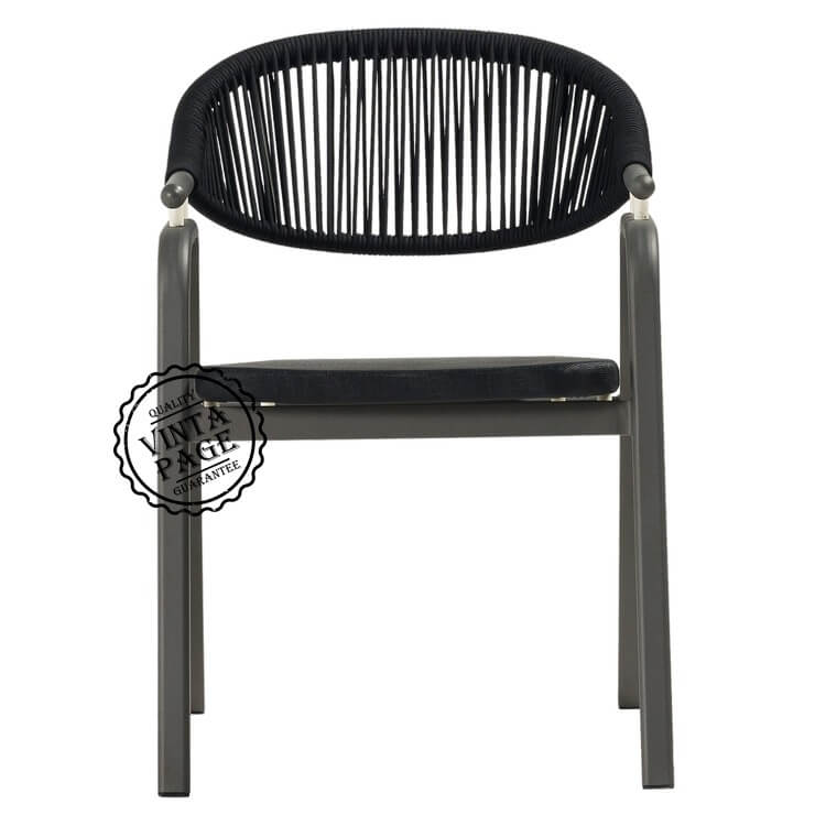Pagos Garden Chair Black