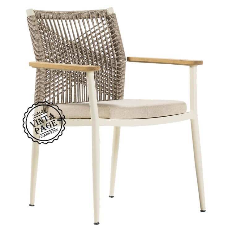 Luvento Garden Chair Cream