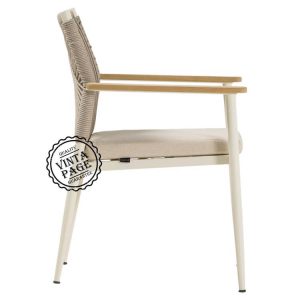 Luvento Garden Chair Cream