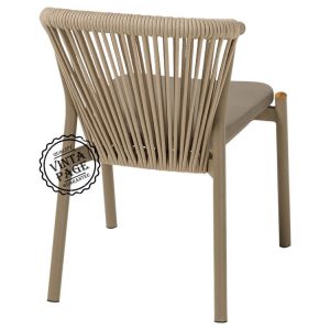 Roma Garden Chair Cappuccino